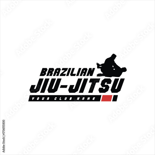 Jiu-jitsu martial arts logo