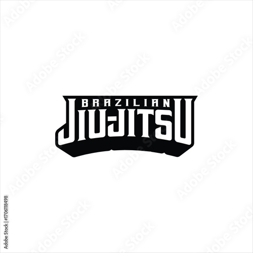 Jiu-jitsu martial arts logo