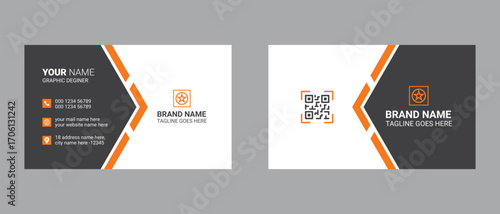 business card design template and modern visiting card design.