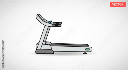 A treadmill for fitness and exercise, representing cardio, workout, health, and the pursuit of an active lifestyle