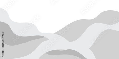 A serene dove of peace with a wavy blue design soars through a sky of artistic mountain patterns