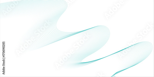 Abstract blue and white wave background design