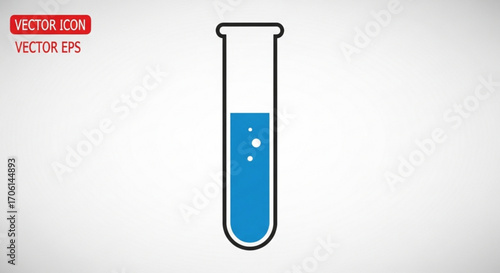 red test tube