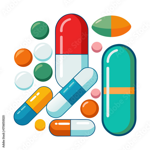 pills and capsules