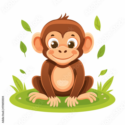 Niedlicher Chimpanse