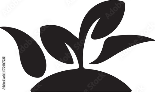 Hand Holding Plant – Growth and Nature Symbol