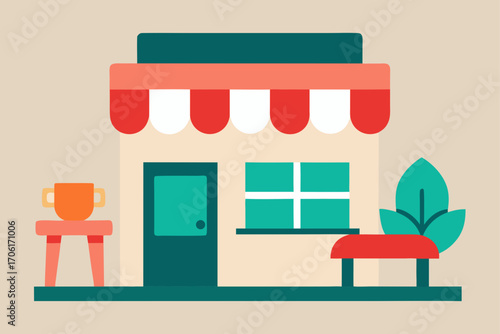 Wallpaper Mural interior of a shop Torontodigital.ca