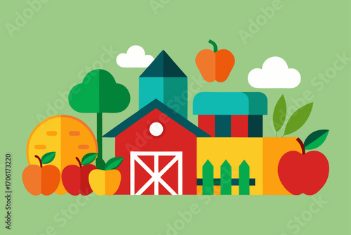 house in the garden