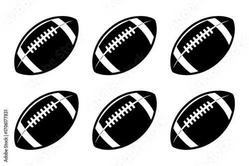 American Football Seamless Pattern Background Sports Illustration Gridiron Game Equipment Endless Texture for Wallpaper and Design Projects Victory and Championship