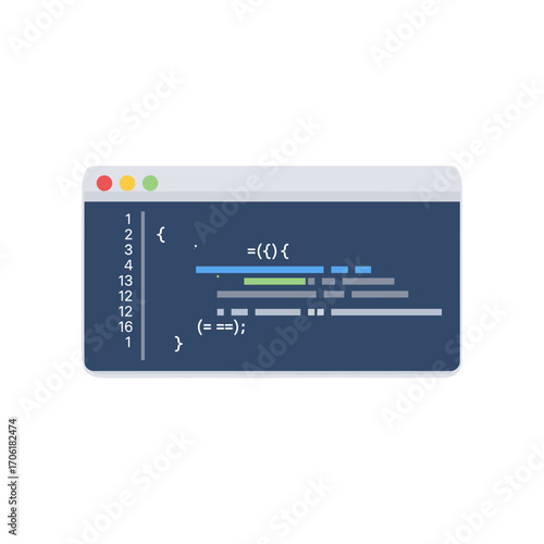 Code snippet displayed on a computer screen with a clean interface, illustrating programming