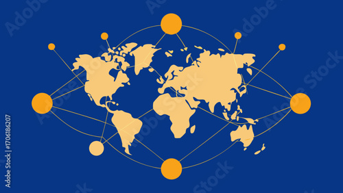 global communication concept