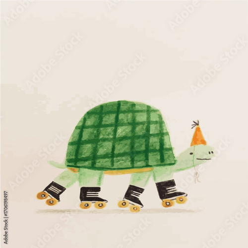 illustration of a building with a roof