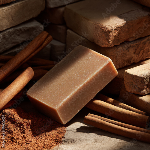 cinnamon soap bar 