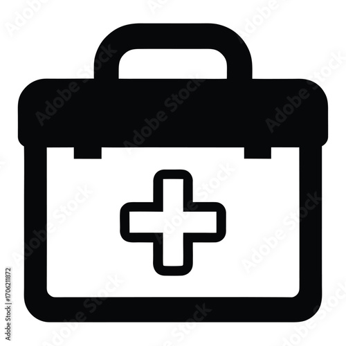 "First aid medical box"