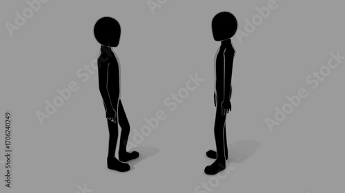 Symbol of greeting and cooperation in a business context. A clean and simple 3D animated video showing a handshake to build trust.