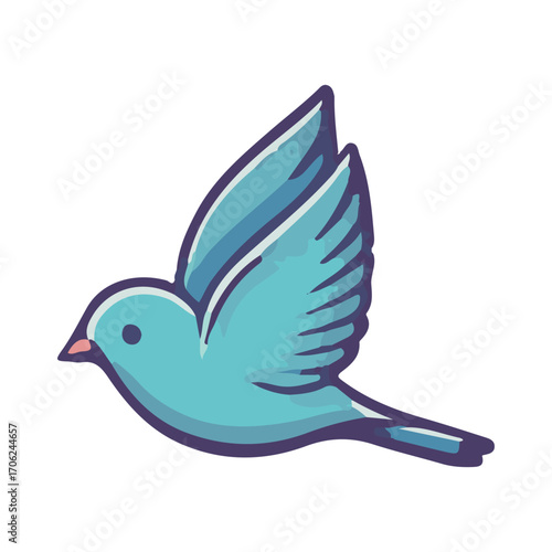 
lovebird illustration design