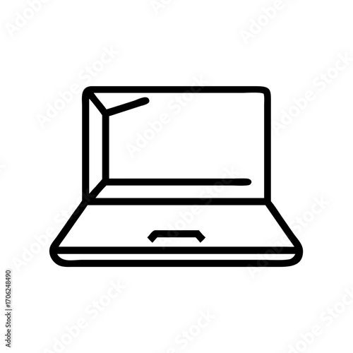 Outline icon representing multiple documents or a file stack, perfect for business and office interface designs and user experience