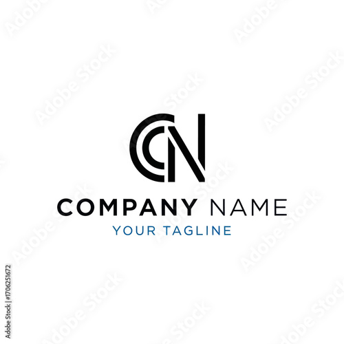 Modern logo design featuring the intertwined letters "CN" with accompanying company name and tagline.