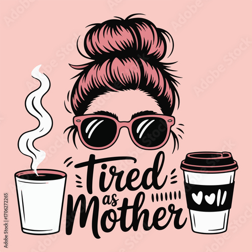 Adobe Illustrator Artwork, International Coffee Day 1st October / mothers day banner, post design, Tshirt ,website etc