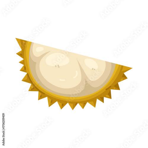 Illustration of Delicious Durian Fruit