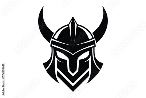 valkyrie helmet vector art