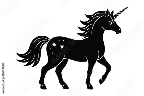 unicorn vector art