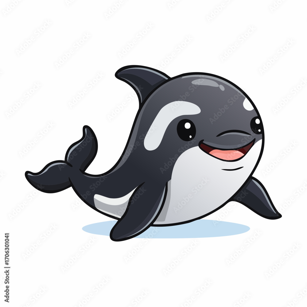 Fototapeta premium Niedlicher Orca