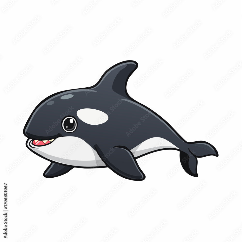 Fototapeta premium Niedlicher Orca