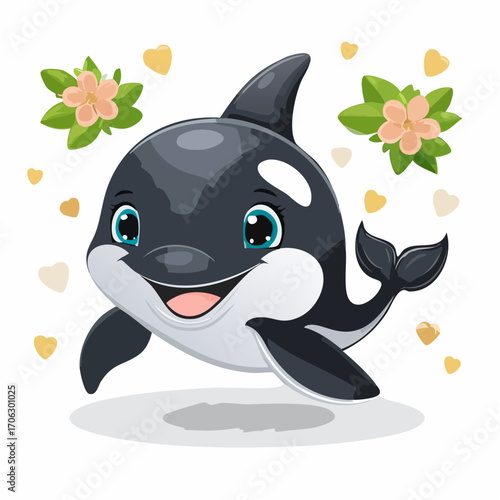 Niedlicher Orca