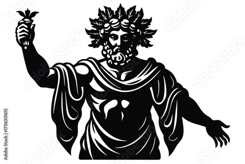 dionysus vector art