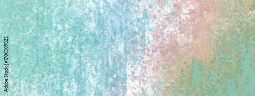 Vibrant abstract background with impressionist style and decorative flow