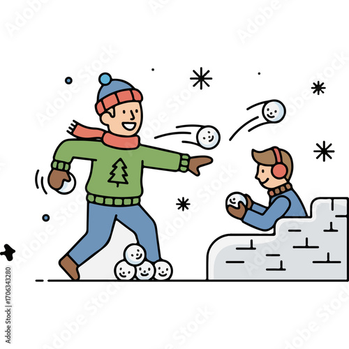 Snowball Fight Icon