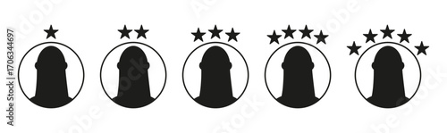 Customer review vector illustration. Feedback icon set.