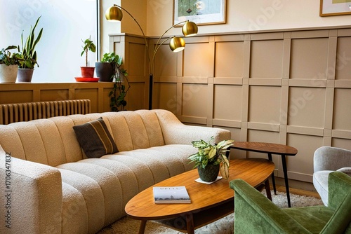  Sofa Coffee area in a popular modern cafe