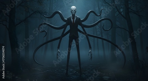 human skeleton in the dark