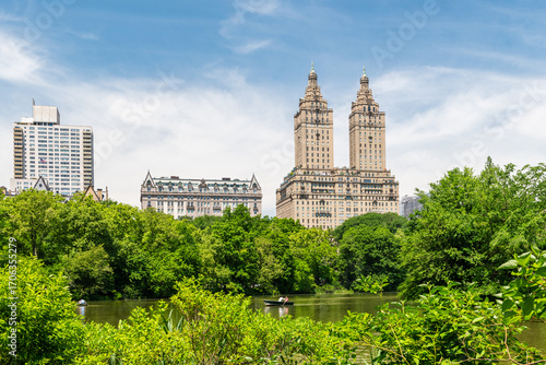 The iconic San Remo Building on the Upper West Side of New York City
