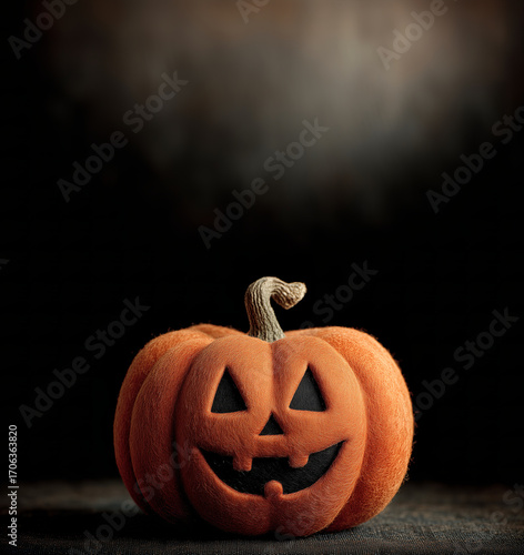 Halloween Jack-o'-Lantern Art Craft Style Pumpkin