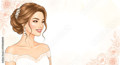 A beautiful Women background image 