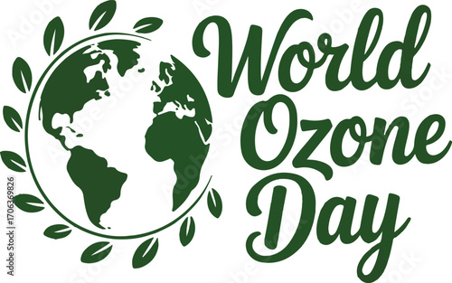 Vector art of world ozone day