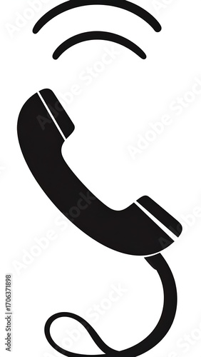 Vintage phone icon