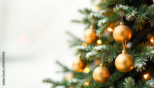 christmas tree with decorations