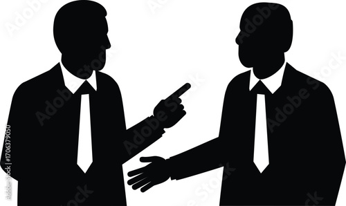 Business Conflict and Workplace Dispute Between Colleagues – Depicting Professional Disagreements and Negotiation Challenges