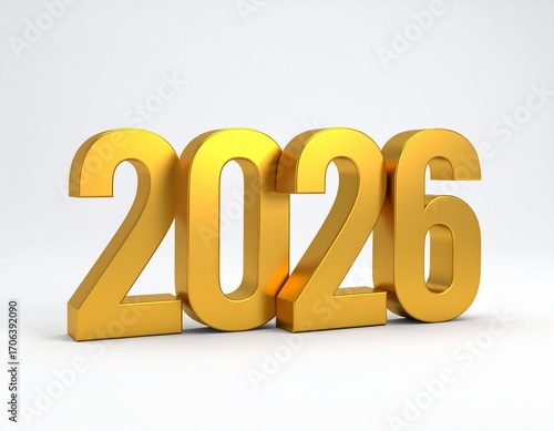 New Year, 2026, Celebration Illustration