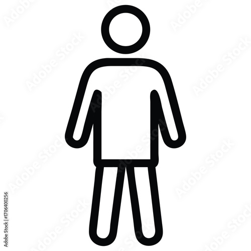 Men and women toilet icon illustration vector sign silhouette