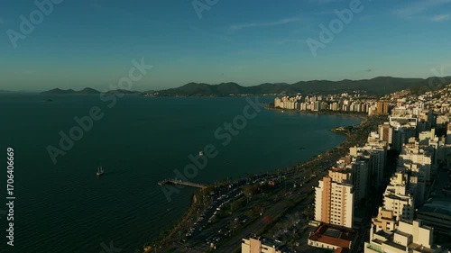 Beautiful Sunset at Brazilian Bay: Florianópolis