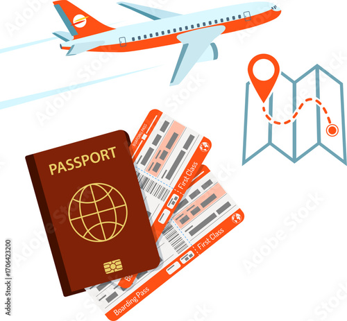 Vacation and Tourism Concept