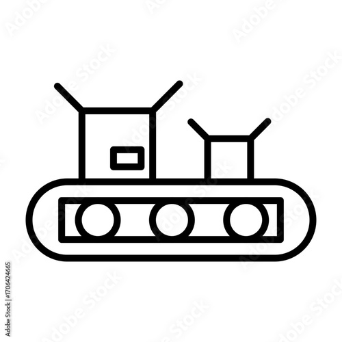 PackagingVector Line Icon Design