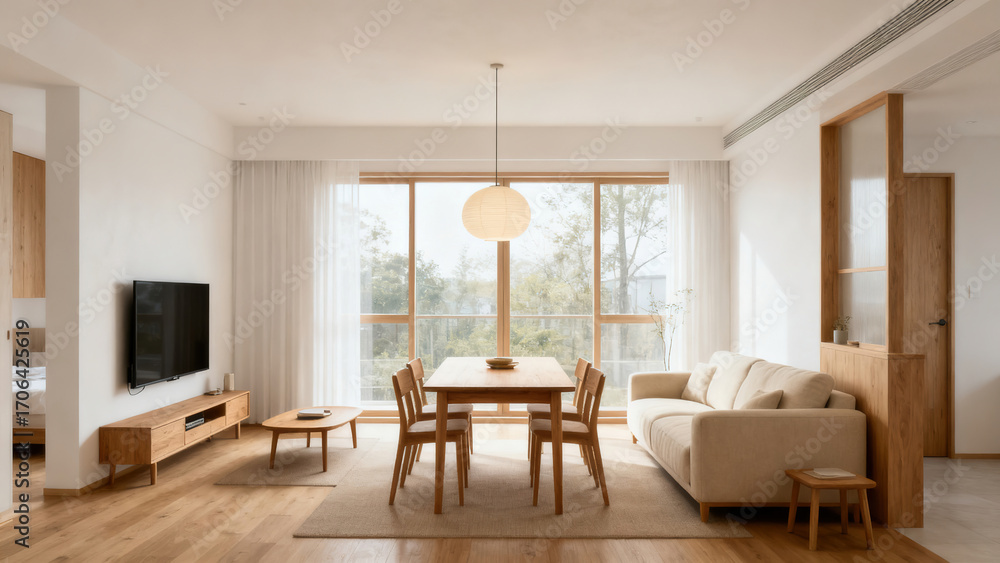 Fototapeta premium living room interior