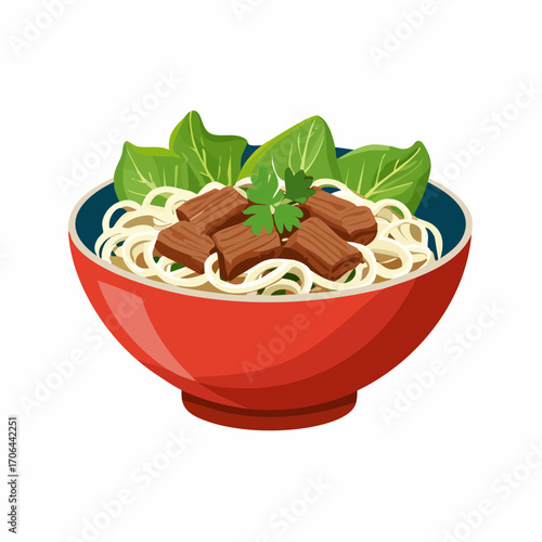 Bowl mit Rindfleisch