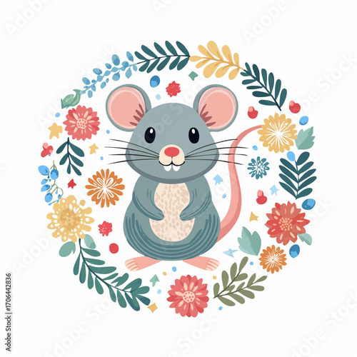 Niedliche kleine Maus